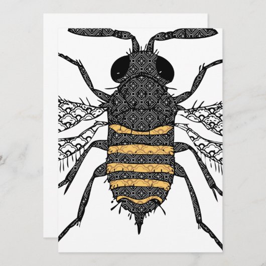 vintage bee (Front/Back)