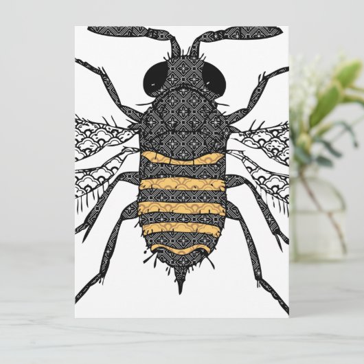 vintage bee (Standing Front)