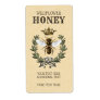 Vintage Bee and Crown Honey Jar Label