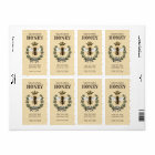 Vintage Bee and Crown Honey Jar