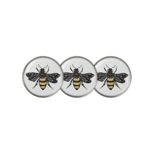 Vintage bee golf ball marker