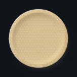 Vintage Bee Honeycomb Shower Paper Plate<br><div class="desc">Vintage Bee Honeycomb Shower Paper Plate - perfect for Bride-to-Bee or Baby-to-Bee shower celebrations.</div>