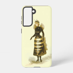Vintage Bee Lady Samsung Galaxy S21 Case