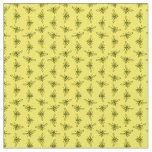 Vintage Bee Pattern CUSTOM BG COLOR Fabric