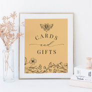 Vintage Bee Yellow Cards & Gifts Sign at Zazzle