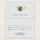 Vintage Beekeeping & Honeybee Farm Business (Front & Back)