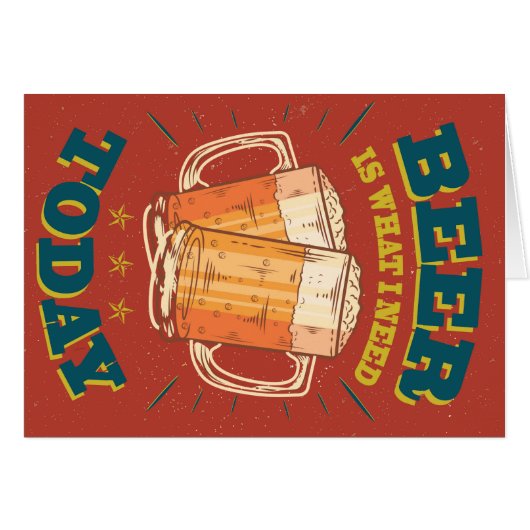 Vintage Beer Cards (Front Horizontal)