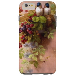 Vintage Bees, Birds, and Berries Tough iPhone 6 Plus Case
