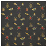 Vintage Beetles Fabric