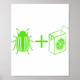 Vintage Beetles Halloween Movie Funny Horror Costu Poster