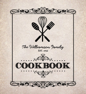 cookbook gifts on zazzle