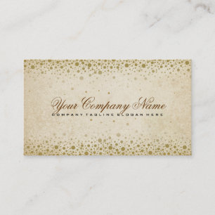 Vintage Beige Paper Background Business Card