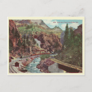 Vintage Belden Colorado Postcard