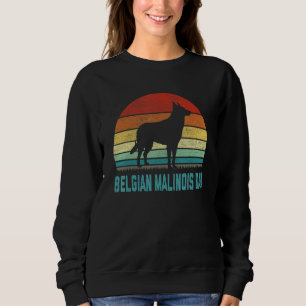 Vintage Belgian Malinois Dad  Dog Sweatshirt