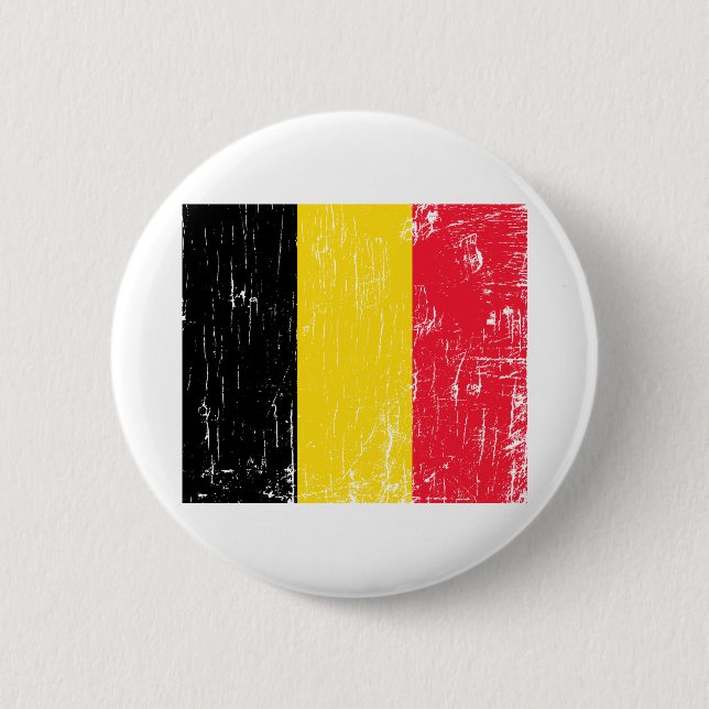 Vintage Belgium Pinback Button (Front)