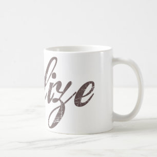 Vintage Belize Coffee Mug