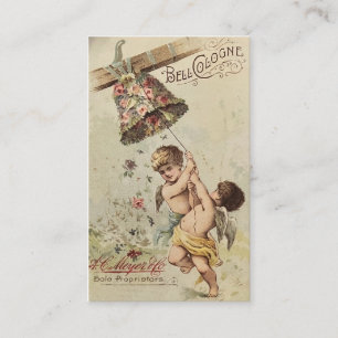 Vintage Bell Cologne Angels Business Card