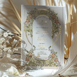 Vintage Belle Epoche Wedding by William Morris Foil Invitation<br><div class="desc">Art Nouveau Vintage Gold Foil wedding invitations by William Morris in a floral, romantic, and whimsical design. Victorian flourishes complement classic art deco fonts. Please enter your custom information, and you're done. If you wish to change the design further, click the blue "Customize It" button. Thank you so much for...</div>