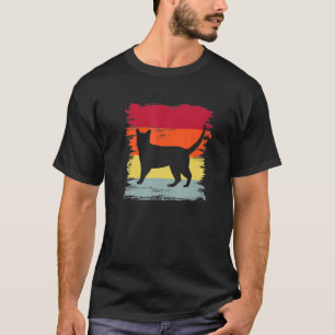 Vintage Bengal Cat Bengal Cat Mom Cat Dad T-Shirt