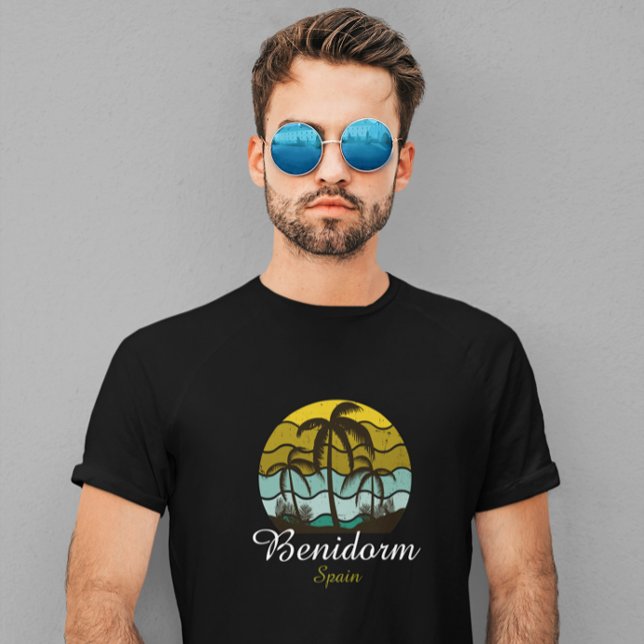 Vintage Benidorm Spain Summer Vacation T-Shirt (Vintage Benidorm Spain Summer Vacation T-Shirt)