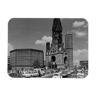 Vintage Berlin Kaiser Wilhelm Memorial church Magnet