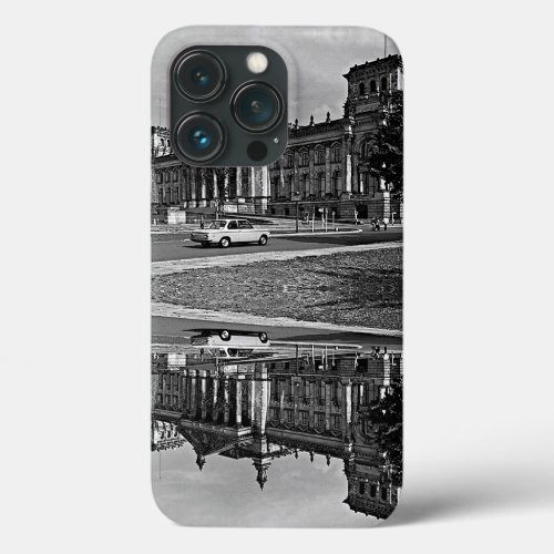 Vintage Berlin Reichstag parliament house Case_Mat iPhone 13 Pro Case