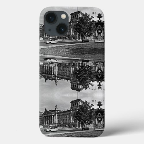 Vintage Berlin Reichstag parliament house Case_Mat iPhone 13 Case