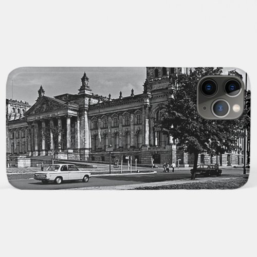 Vintage Berlin Reichstag parliament house iPhone 11 Pro Max Case