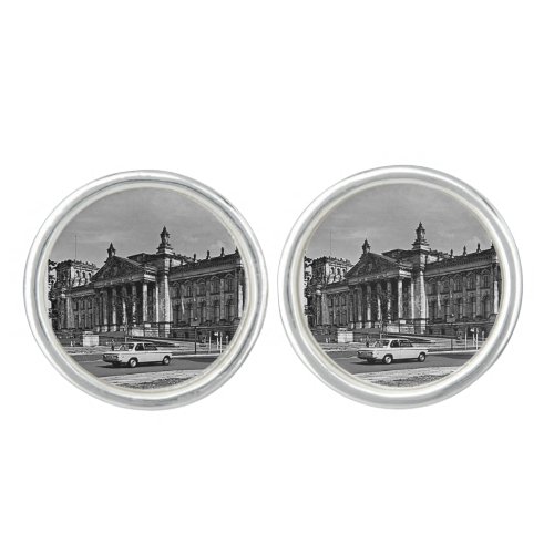 Vintage Berlin Reichstag parliament house Mouse Pa Cufflinks