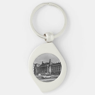 Vintage Berlin Reichstag parliament house Mouse Pa Keychain