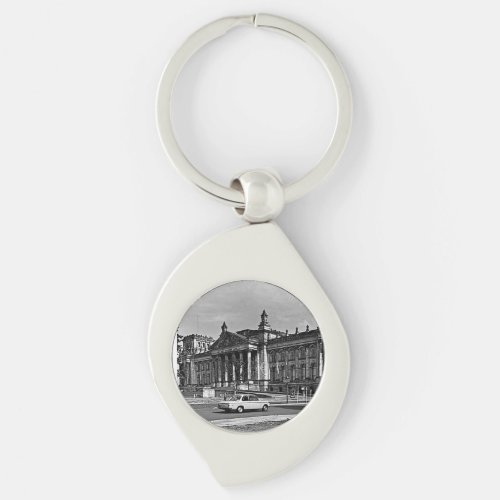 Vintage Berlin Reichstag parliament house Mouse Pa Keychain