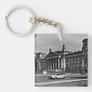 Vintage Berlin Reichstag parliament house Mouse Pa Keychain