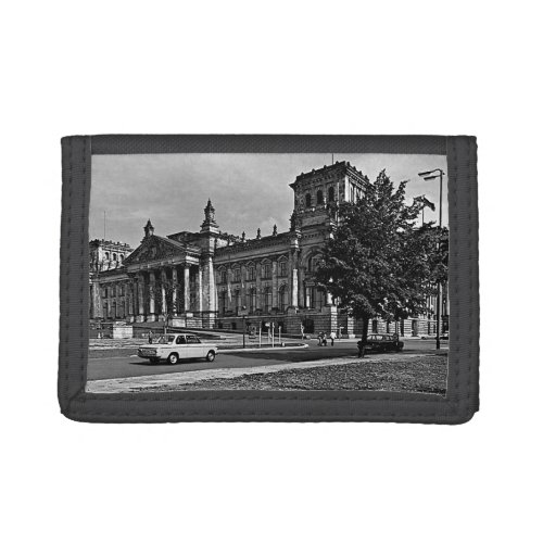 Vintage Berlin Reichstag parliament house Mouse Pa Trifold Wallet