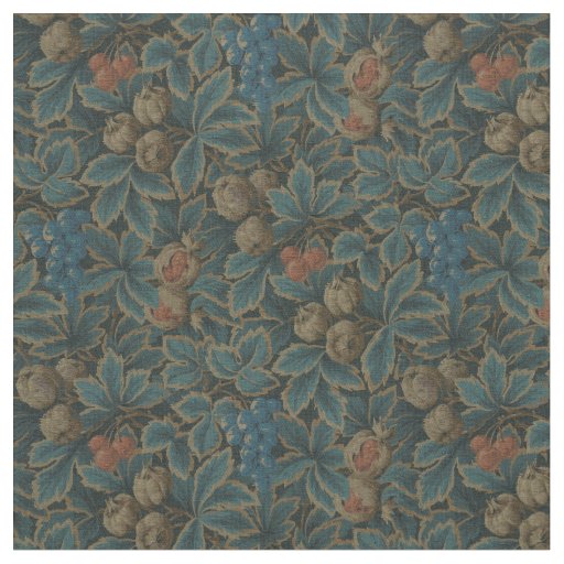 Vintage Berries Pattern Fabric