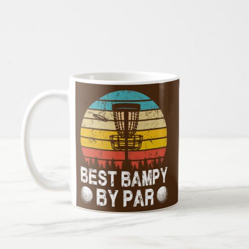 Vintage Best Bampy By Par Disc Golf Golfer Coffee Mug