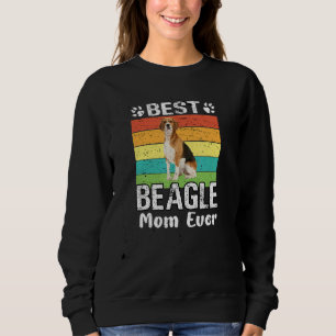 Vintage Best Beagle Dad Ever Happy Father's Day Sweatshirt