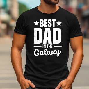 Vintage Best Dad in the Galaxy Shirt Funny Dad