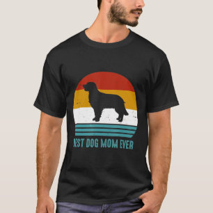Vintage - Best Dog Mom Ever Golden Retriever Mom T-Shirt