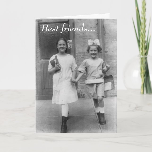 Vintage - Best Friends, Card (Front)