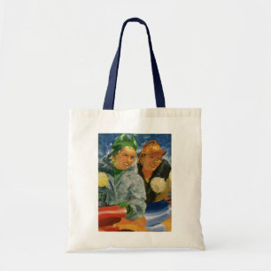 Vintage Best Friends! Elegant and Stylish Women Tote Bag