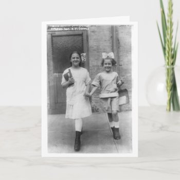 Vintage - Best Friends Forever  Card by AsTimeGoesBy at Zazzle