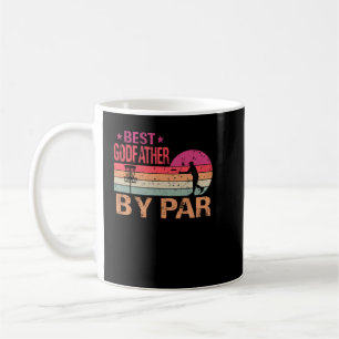 Vintage Best Godfather By Par Disk Golf T-Shirt Coffee Mug