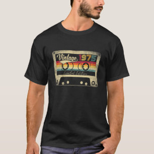 Vintage Best Of 1975 47Th Birthday Gift Limited Ed T-Shirt