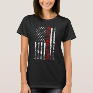 Vintage Best Opa Ever American Flag Father's Day T-Shirt