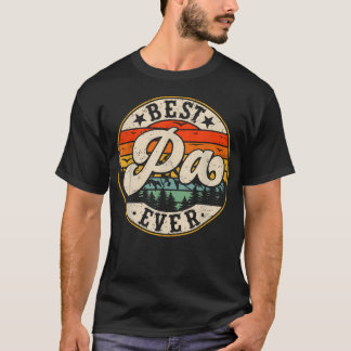 Vintage Best Pa Ever Father's Day Grandpa T-Shirt