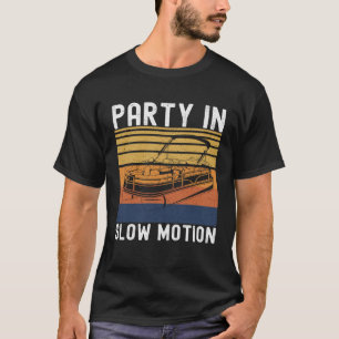 Vintage Best Pontoon Captain Retro Boat Party In S T-Shirt