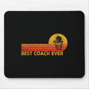 Vintage Best Sketll Coach Sketll Team Coach Retro  Mouse Pad
