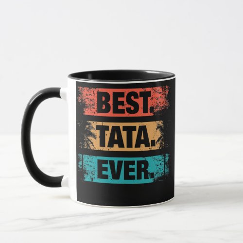 Vintage Best Tata Ever Funny Fathers Day  Mug
