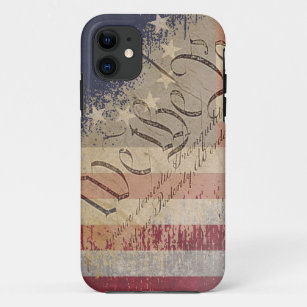 Vintage Betsy Ross American Flag iPhone 11 Case