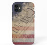 Vintage Betsy Ross American Flag iPhone 11 Case